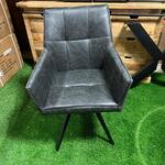 4x Eetkamer stoel draaibaar, Tribeca, Antraciet, 2025