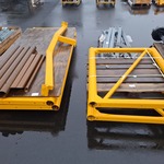 3x pallet wagenbouwonderdelen