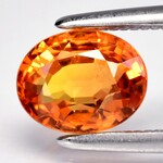 Edelsteen | Natural Yellow Songea Sapphire 1.11ct