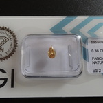 Natural diamond | 0.36ct ( IGI Gecertificeerd )