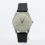 Heren  polshorloge, IWC, vintage model, grijze wijzerplaat, 60er jaren