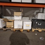 Partij aluminium rail montage en toebehoren