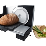 Steba AS200 Snijmachine Solinger RVS 2-in 1 mes Inox/Zwart