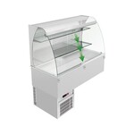 Koelvitrine Inoxfera, VVR7-CT-4, RVS / Glas, 2024