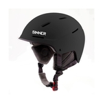 Sinner  Whistler  Ski HelmMat Zwart  Maat 57