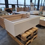 3x Badmeubel Dekker, Lanesto, Mat wit