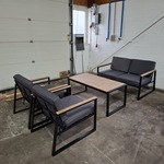 4-delige tuinmeubelset, Furniqs, Positano