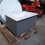 Badmeubel Dekker, Lanesto, Mat antraciet