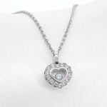 Chopard – Chopard Happy Diamonds Icons Heart collier met hanger witgou