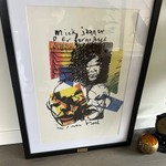 Artprint Herman Brood “Mick jagger” Rolling Stones, 1993