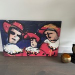 Artprint Herman brood “3 musketiers”