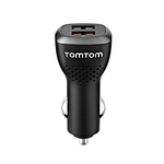 TomTom hogesnelheid dubbele autolader 12V/ 24V