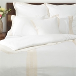 Deco Mex Beddengoedset 300TC katoen Wit/Beige