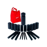 Kubb Original Rubberhout Black Edition
