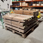 Ca. 240x Palen met punt, Massaranduba