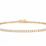 Gouden armband met diamanten 2.30 carat