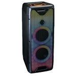 Lenco PA-260BK Party-speaker met LED-verlichting
