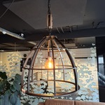Industriële plafondlamp