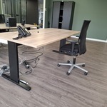 Bureau met bureaustoel