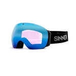 Sinner Avon Skibril mat Zwart incl 2 lenzen One size