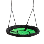 Swibee Nestschommel in Zwart / Groen van textiel