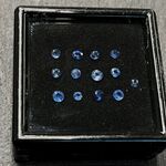 Saffier – Mooie rond geslepen natuurlijke saffieren 1.50 carat