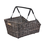 Basil Cento Rattan Look MIK 22 Liter Achtermand Bruin