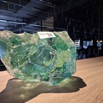 Decoratie stuk “brok glas”