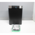 Loftey Prullenbak 60 Liter Push/touch 2x30L Zwart/RVS