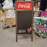 Coca Cola Stoepbord/ krijtbord