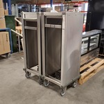 2x Dienbladenkar Metos, AFW-MS/ speciaal