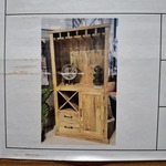 Mangohout Bar kast, 2025