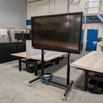 Smartboard op verrijdbaar onderstel, Prowise, 1130650001, Zwart
