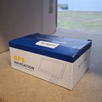 Ca. 64x GPS navigatie scherm, Stick up, Zwart