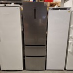 Koel- vriescombinatie DEMO, Haier, NoFrost A+++, Grijs / Chroom