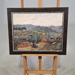 Schilderij, T. Slager, Toledo Spanje