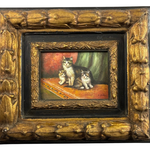 Europese school (1800-1850) – E Bohm  Moederkat met kittens