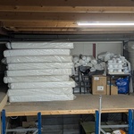 9x Matras met diverse benodigdheden