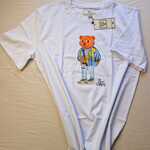 Heren kunstwerk T-shirt – Bear With Me – Moët Cartier, maat XL