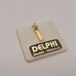 Delphi juwelier 18kt doublé gouden pendant