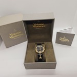 Vivienne Westwood Trafalgar goldplated horloge.