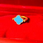 Klassieke Alhambra model dames ring