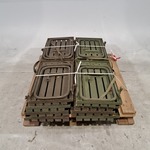 8x Uitklapbaar bankje