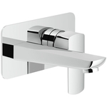 Nobili Mengkraan voor wandmontage met uitloop 200 mm Verchroomd