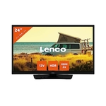 Lenco LED2423BK  24 LED Televisie met 12V Adapter  Zwart