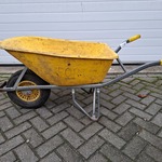 Kruiwagen met kunststof bak, Fort