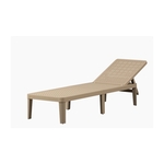 WOOOD Jinte Ligbed Tuin Kunststof Zand/Beige