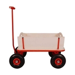 Benson Bolderkar Hout 70 kg draagvermogen Rood