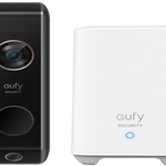 Eufy Video Deurbell Dual 2 Pro met HomeBase 2  Zwart