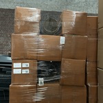 Ca. 21x Hanglamp/lampenkap metaal Crate & CarGo